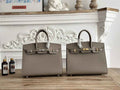 Hermès Birkin 25 Bag Dark Gray Epsom Leather H625649