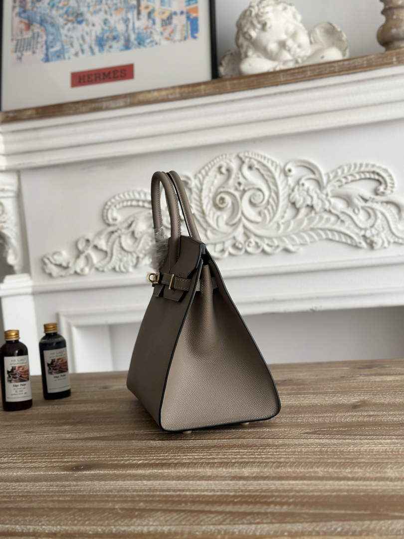 Hermès Birkin 25 Bag Dark Gray Epsom Leather H625649