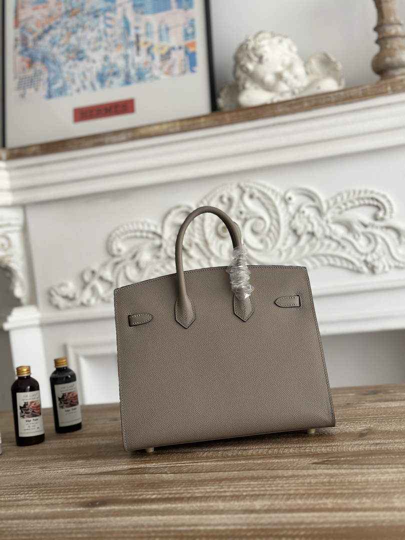 Hermès Birkin 25 Bag Dark Gray Epsom Leather H625649