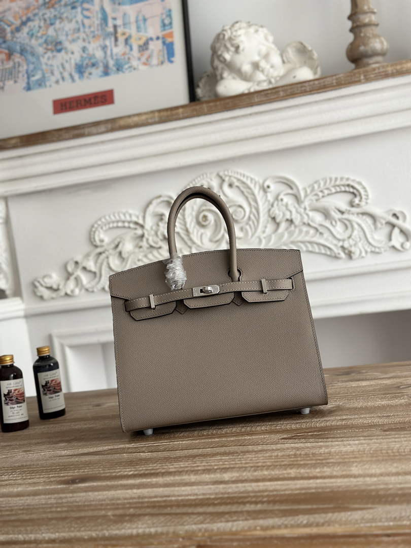 Hermès Birkin 25 Bag Dark Gray Epsom Leather H625649