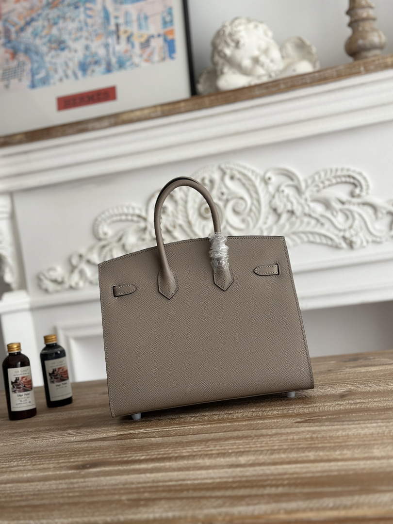 Hermès Birkin 25 Bag Dark Gray Epsom Leather H625649