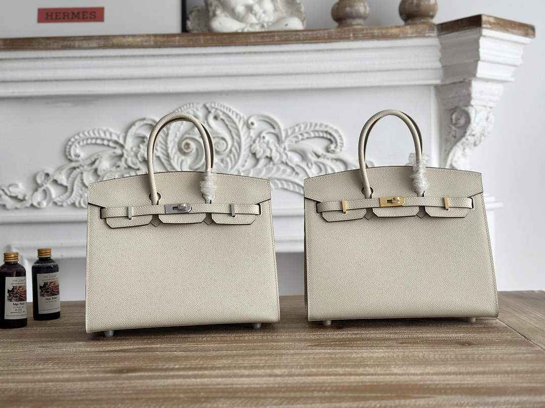 Hermès Birkin 25 Bag Beige Epsom Leather H625651