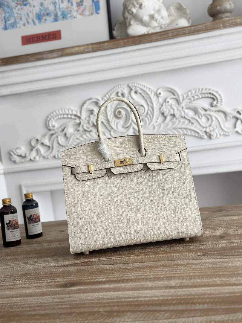 Hermès Birkin 25 Bag Beige Epsom Leather H625651