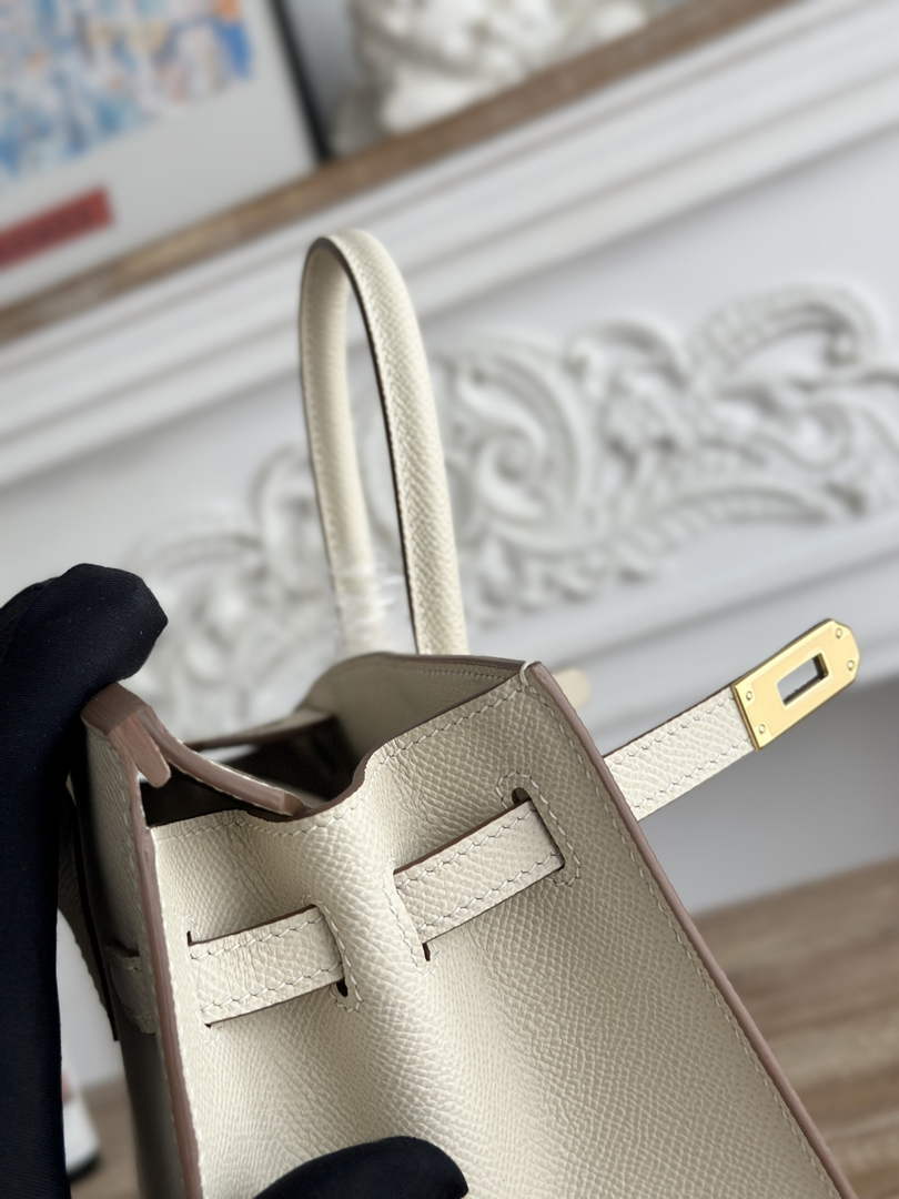 Hermès Birkin 25 Bag Beige Epsom Leather H625651
