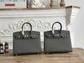 Hermès Birkin 25 Bag Dark Gray Epsom Leather H625652