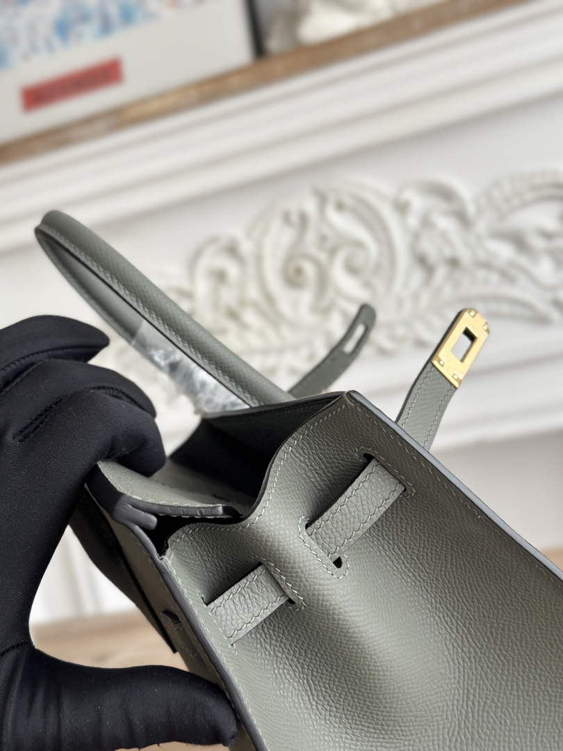 Hermès Birkin 25 Bag Dark Gray Epsom Leather H625652