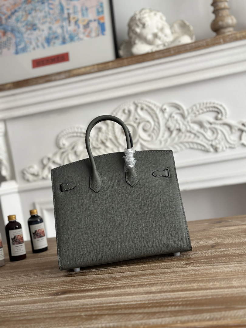 Hermès Birkin 25 Bag Dark Gray Epsom Leather H625652