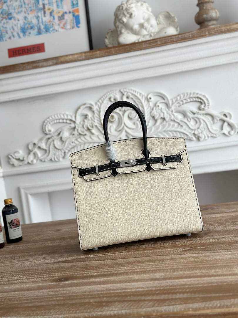 Hermès Birkin 25 Bag Beige Epsom Leather