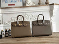 Hermès Birkin 25 Bag Gray Epsom Leather H625655