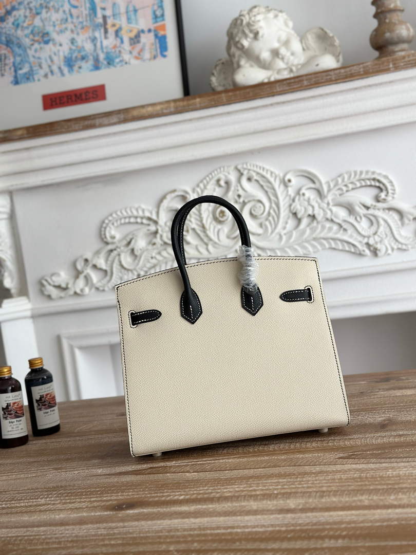 Hermès Birkin 25 Bag Beige Epsom Leather
