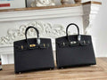 Hermès Birkin 25 Bag Black Epsom Leather