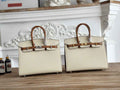 Hermès Birkin 25 Bag Beige Brown Epsom Leather
