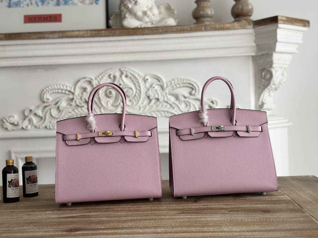 Hermès Birkin 25 Bag Pink Epsom Leather H625647