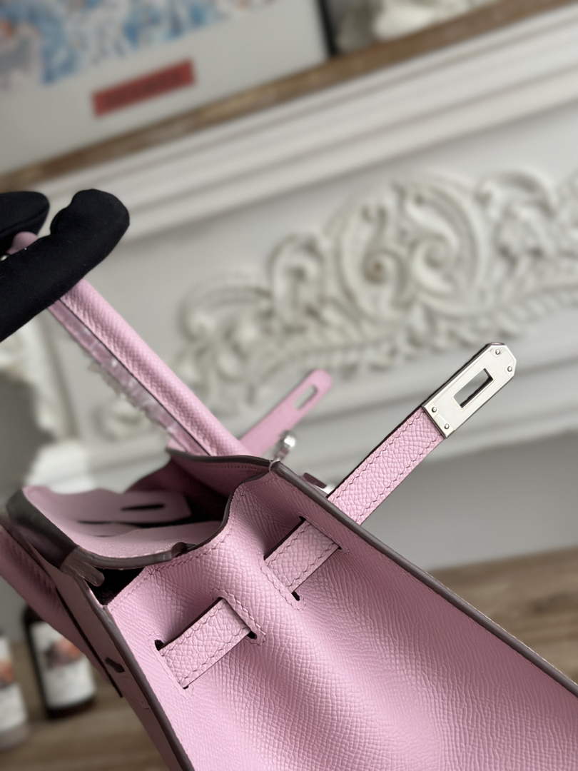 Hermès Birkin 25 Bag Pink Epsom Leather H625647