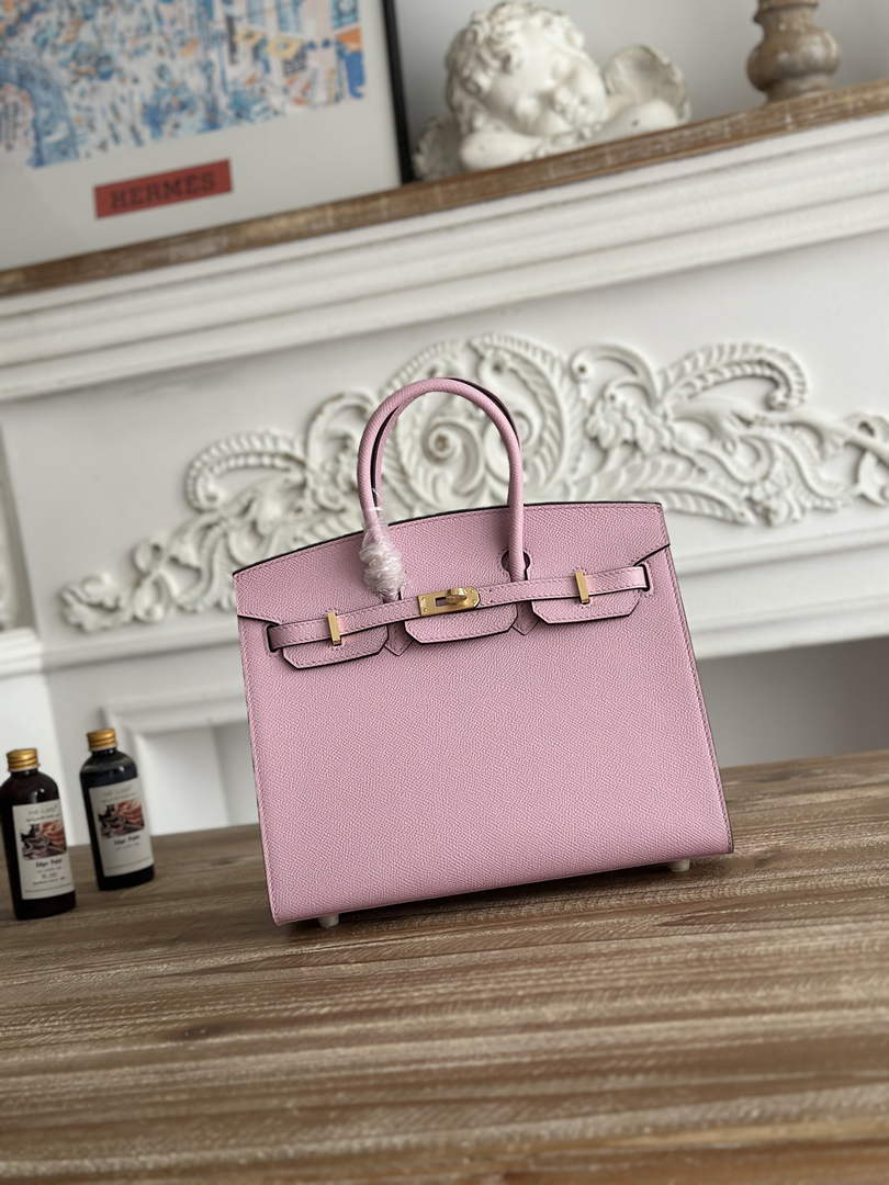 Hermès Birkin 25 Bag Pink Epsom Leather H625647