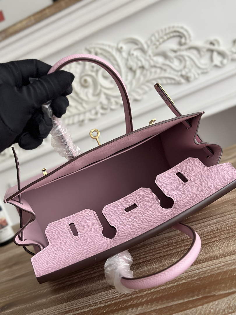Hermès Birkin 25 Bag Pink Epsom Leather H625647