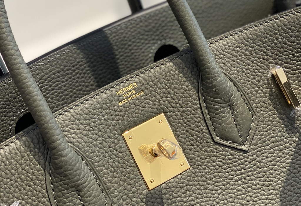 Hermès Birkin 30cm Green Togo Gold Hardware