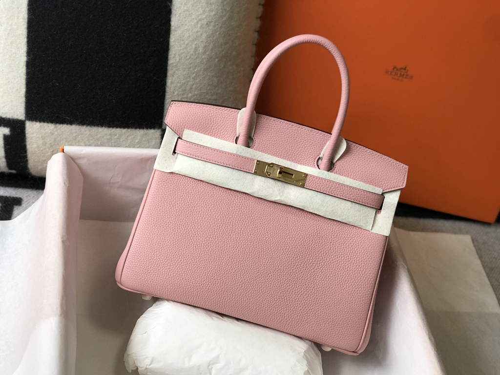 Hermès Birkin 30cm Pink Togo Gold Hardware