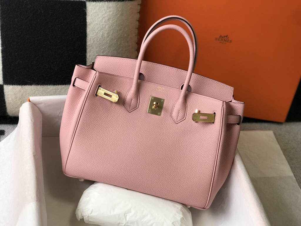 Hermès Birkin 30cm Pink Togo Gold Hardware