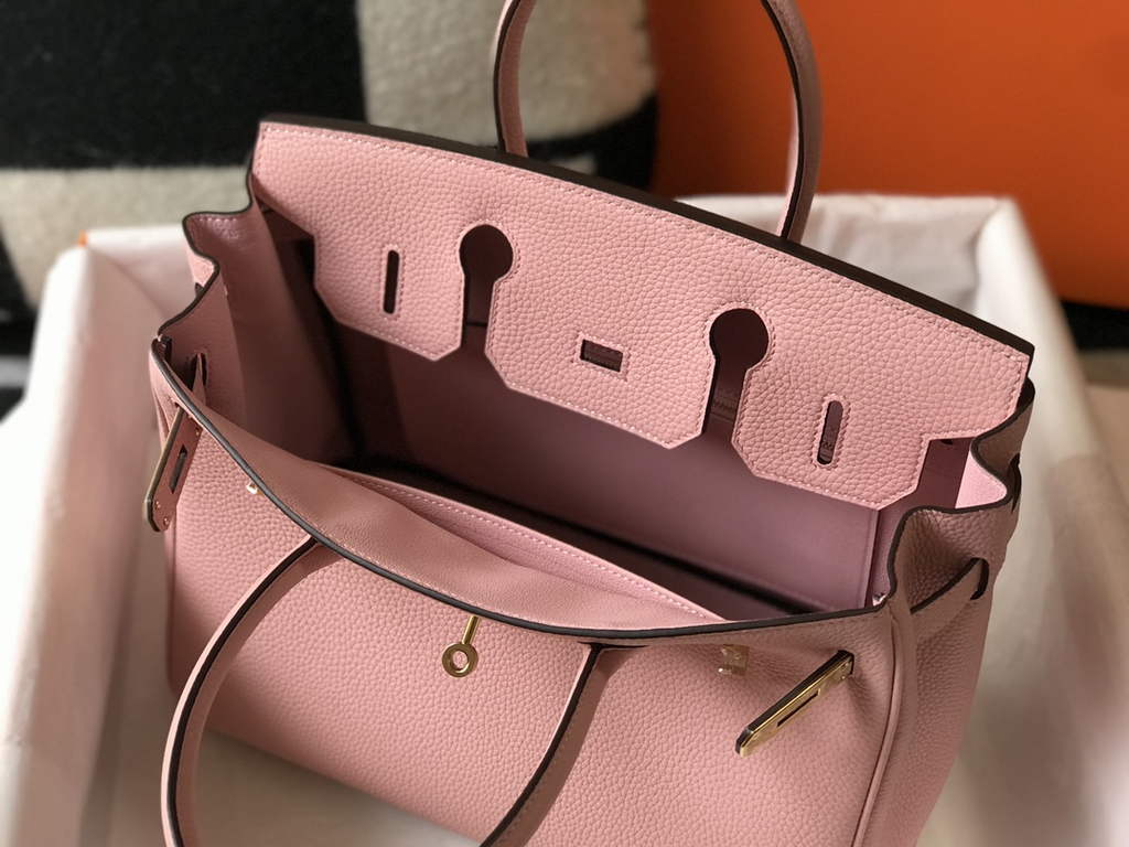 Hermès Birkin 30cm Pink Togo Gold Hardware