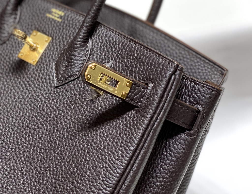 Hermès Birkin 30cm brown Togo Gold Hardware