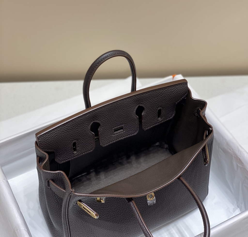 Hermès Birkin 30cm brown Togo Gold Hardware