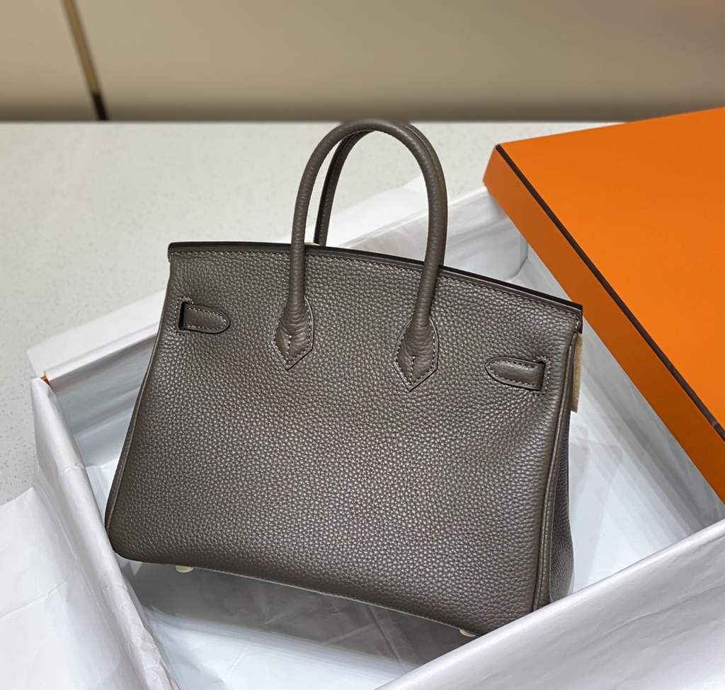 Hermès Birkin 30cm dark gray Togo Gold Hardware