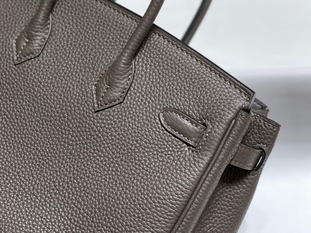 Hermès Birkin 30cm dark gray Togo Gold Hardware