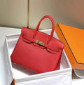Hermès Birkin 30cm red Togo Gold Hardware