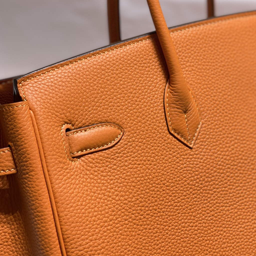 Hermès Birkin 30cm orange Togo Gold Hardware