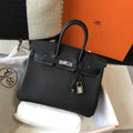Hermès Birkin 30cm Black Togo Silver Hardware