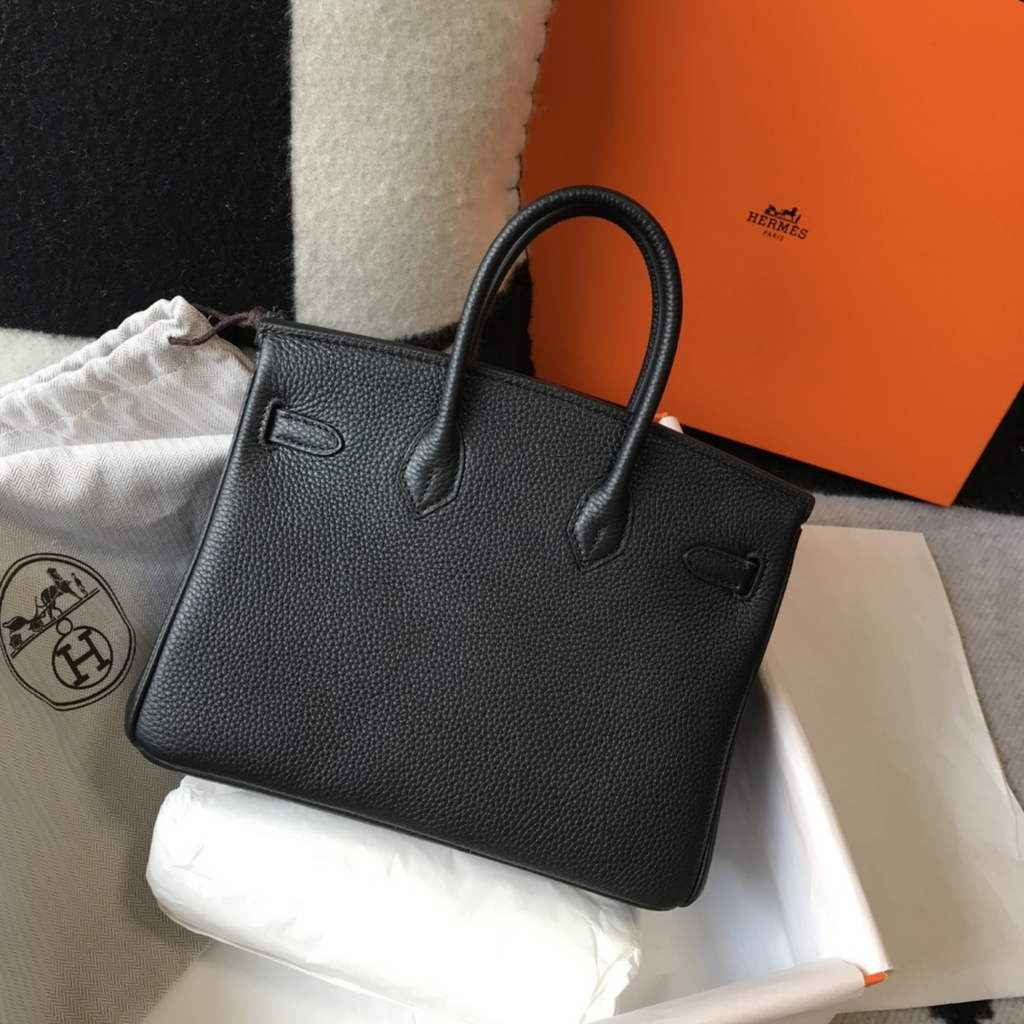 Hermès Birkin 30cm Black Togo Gold Hardware