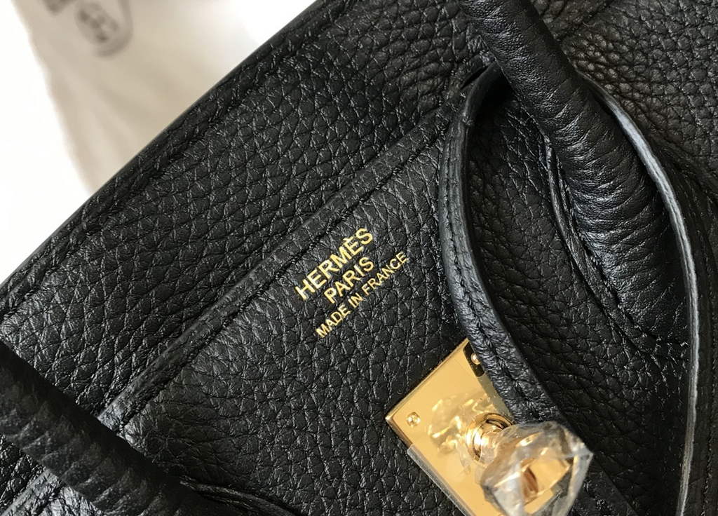 Hermès Birkin 30cm Black Togo Gold Hardware