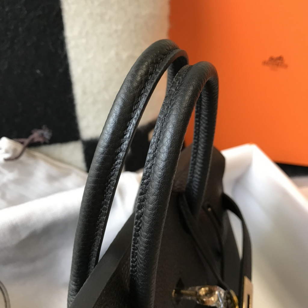 Hermès Birkin 30cm Black Togo Gold Hardware