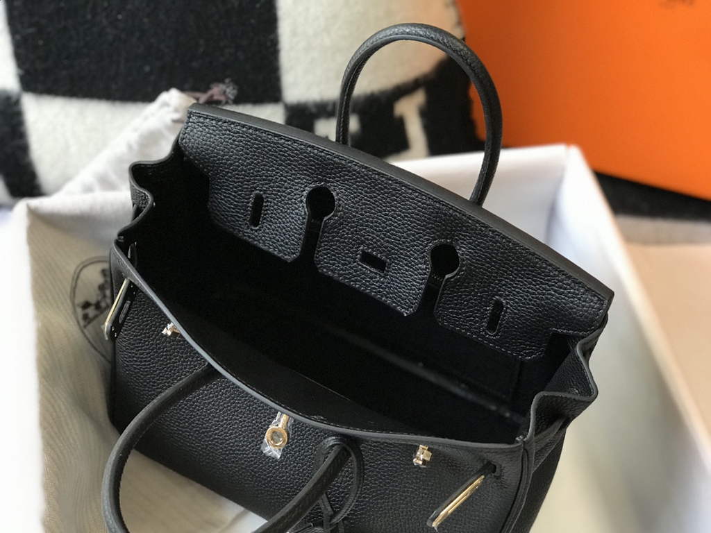Hermès Birkin 30cm Black Togo Gold Hardware