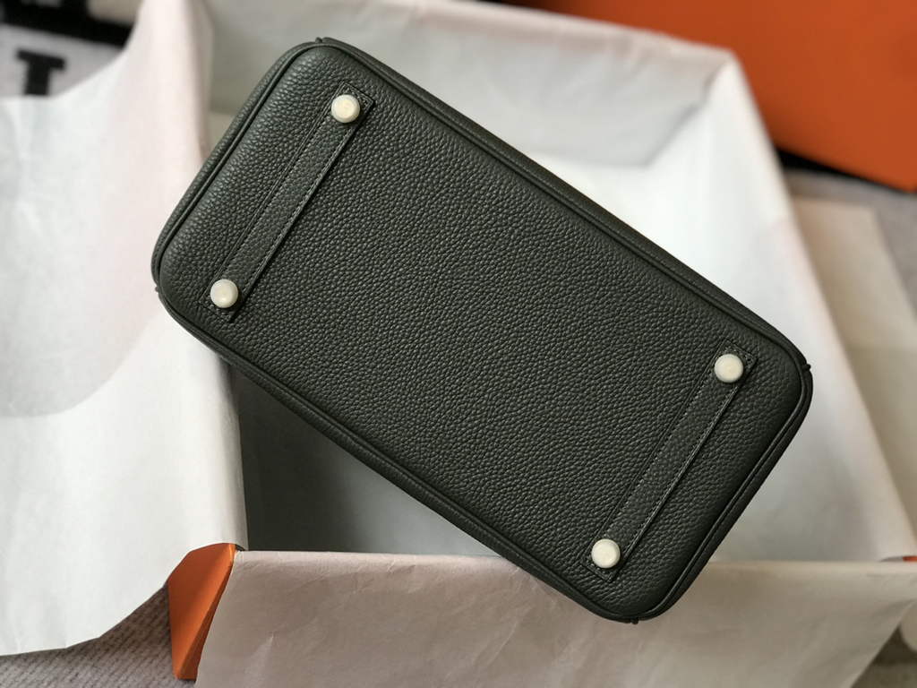 Hermès Birkin 30cm dark green Togo gold Hardware
