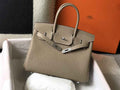 Hermès Birkin 30cm Gray Togo Silver Hardware