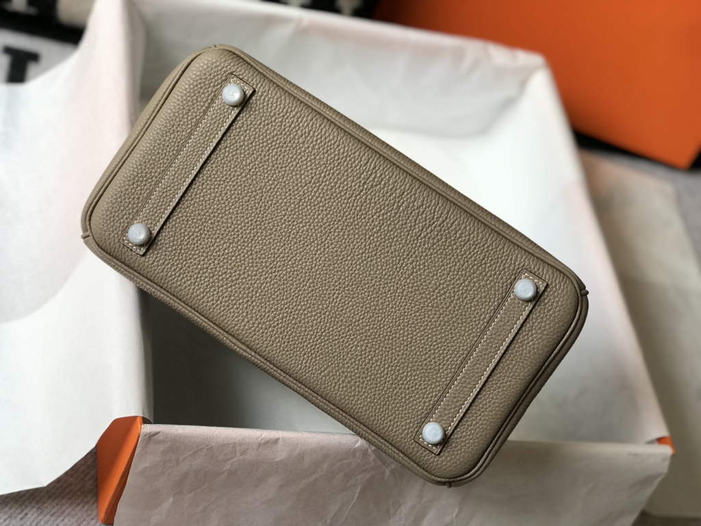 Hermès Birkin 30cm Gray Togo Silver Hardware