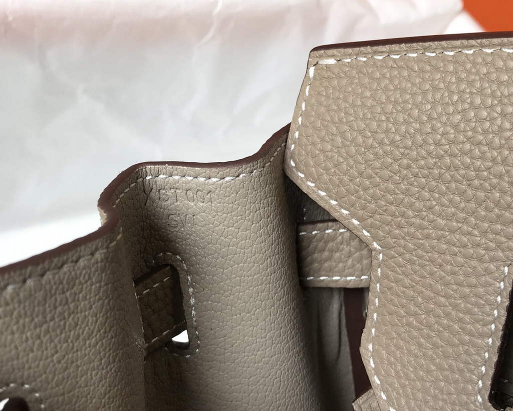Hermès Birkin 30cm Gray Togo Silver Hardware