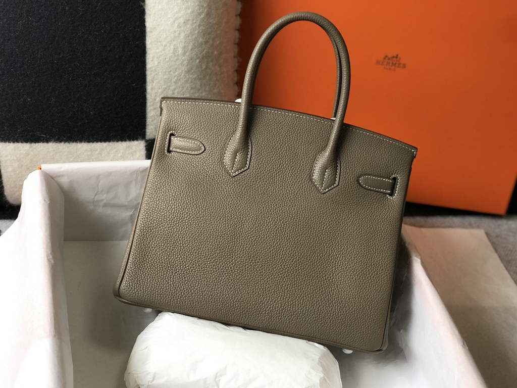 Hermès Birkin 30cm Dark Gray Togo Gold Hardware