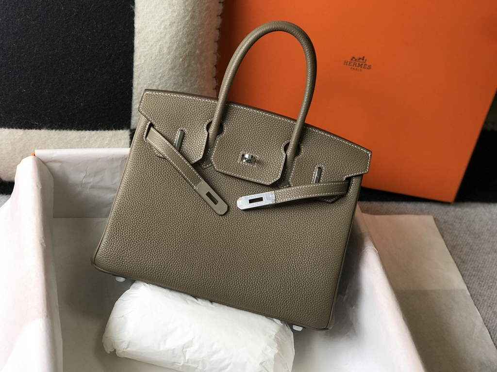 Hermès Birkin 30cm Dark Gray Togo Gold Hardware