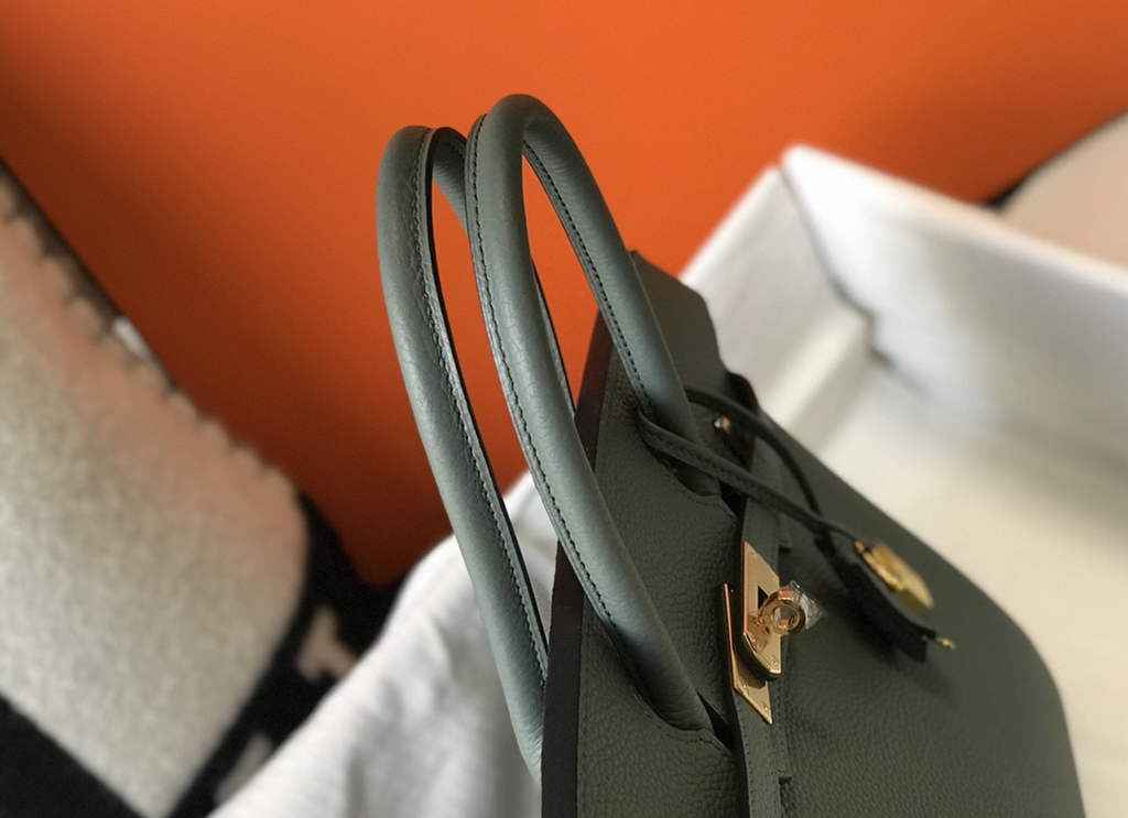 Hermès Birkin 30cm Dark Green Togo Gold Hardware