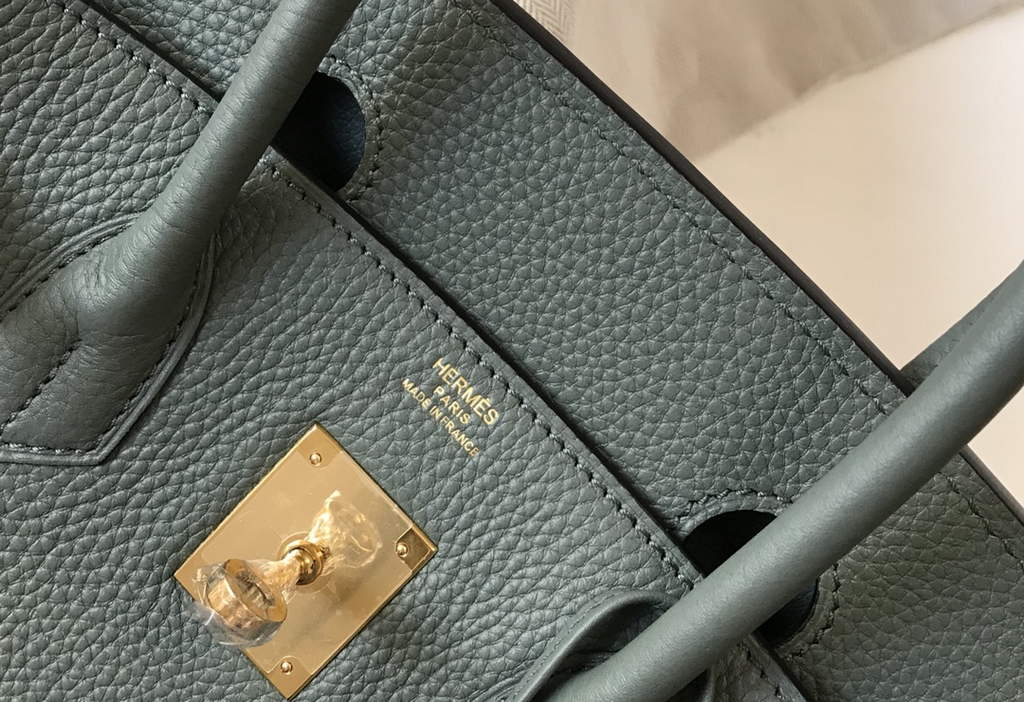 Hermès Birkin 30cm Dark Green Togo Gold Hardware