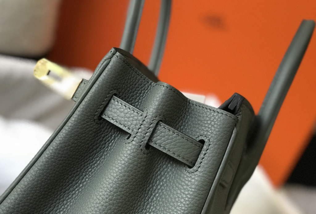 Hermès Birkin 30cm Dark Green Togo Gold Hardware