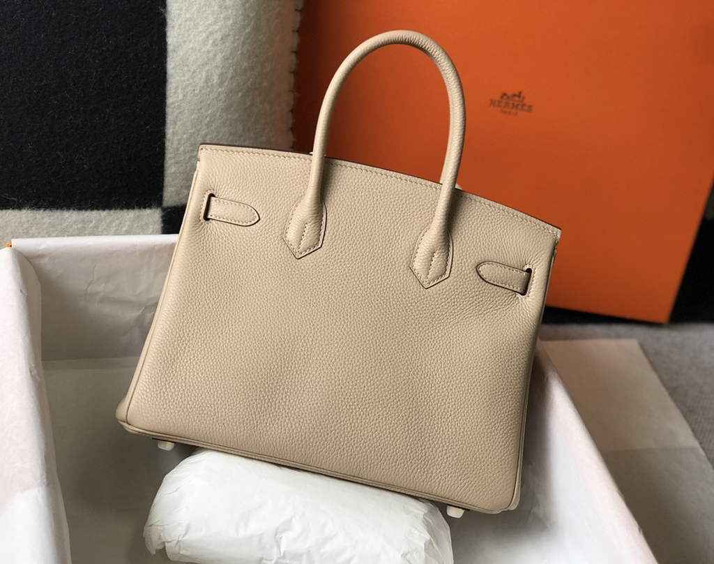 Hermès Birkin 30cm Dark Beige Togo Gold Hardware