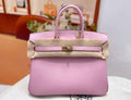 Hermès Birkin Bag Pink Crocodile Togo Gold Hardware H8611