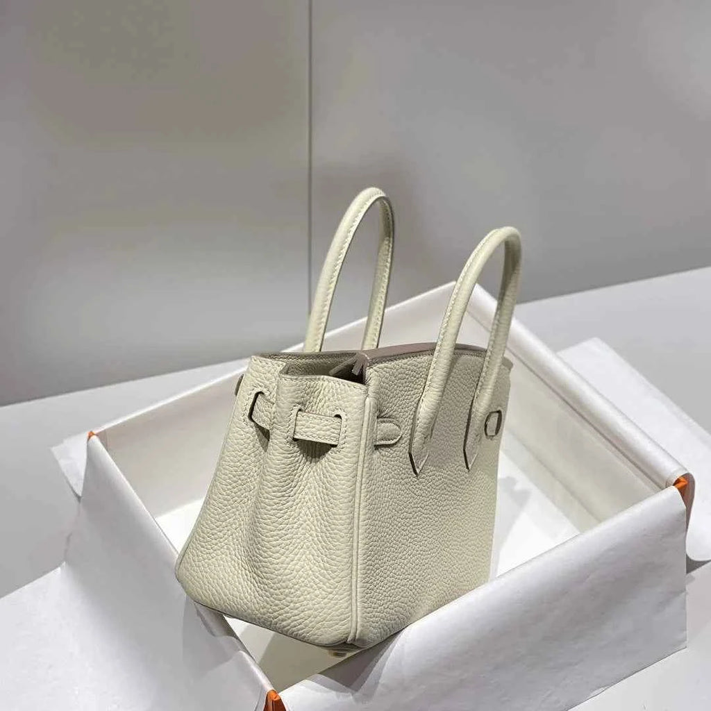 Hermès Birkin Mini Bag 20cm beige togo leather with shoulder strap