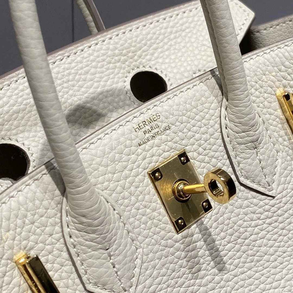 Hermès Birkin Mini Bag 20cm beige togo leather with shoulder strap