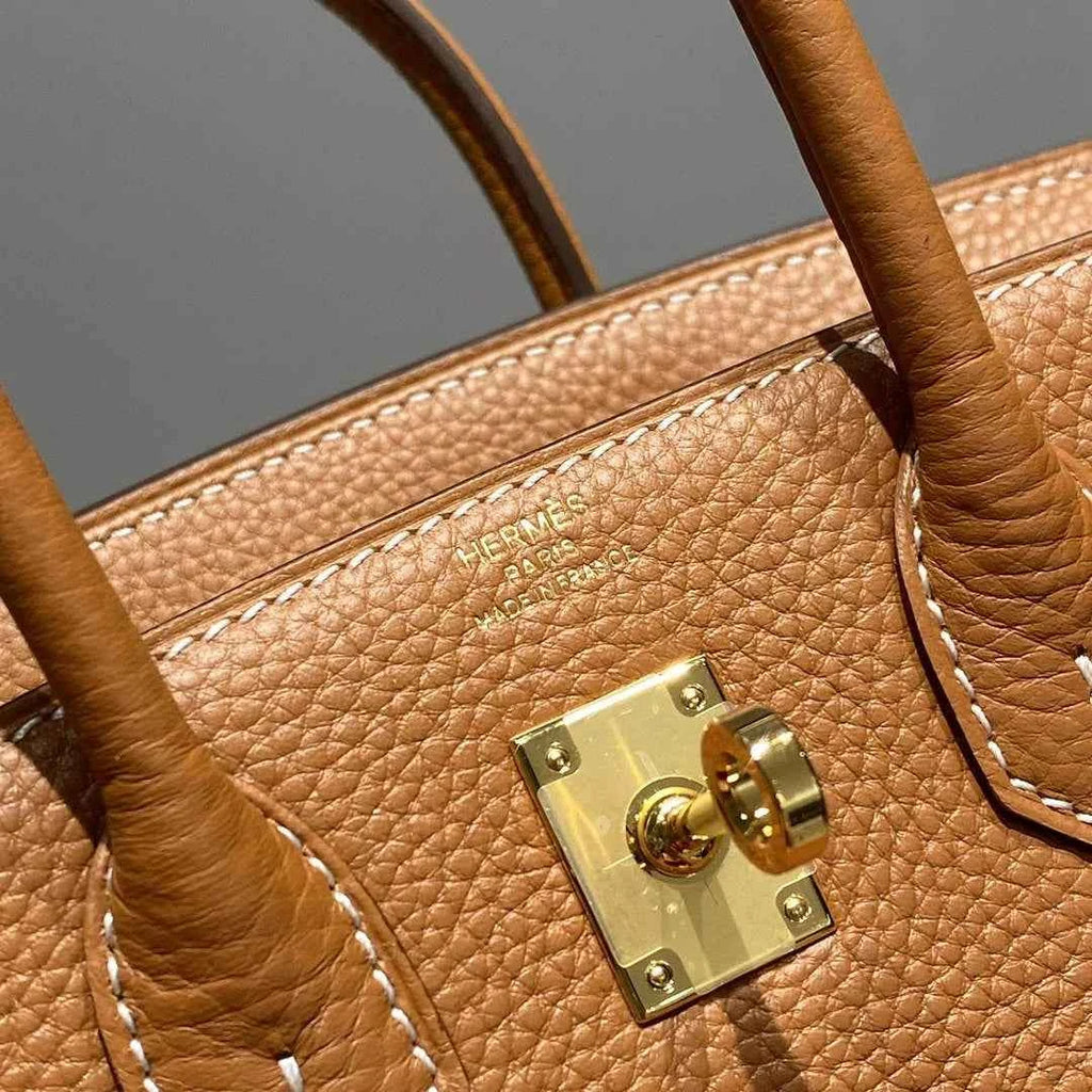 Hermès Birkin Mini Bag 20cm brown leather with shoulder strap