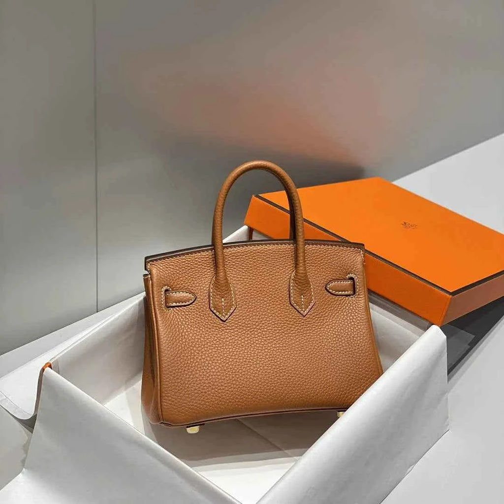 Hermès Birkin Mini Bag 20cm brown leather with shoulder strap